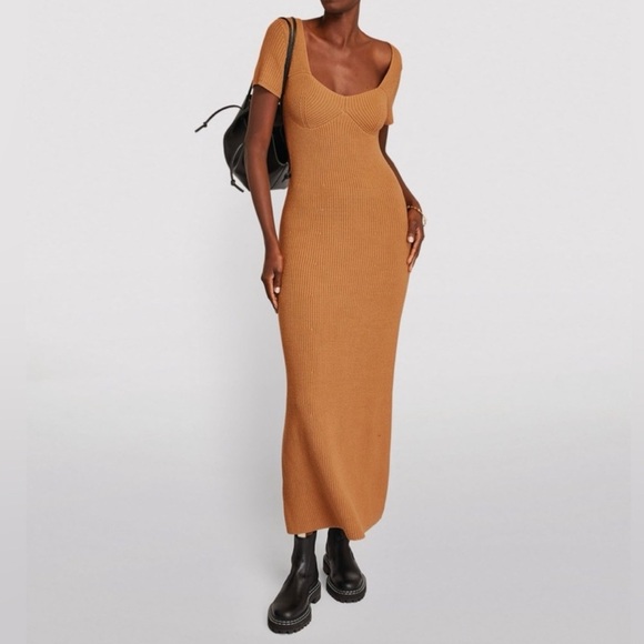 STAUD Dresses & Skirts - STAUD Camden Knit Maxi Dress